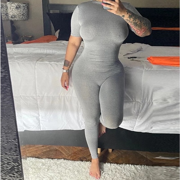 Grey Jumpsuit - Picture 2 of 2